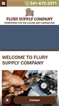 Mobile Screenshot of flurysupplyco.com